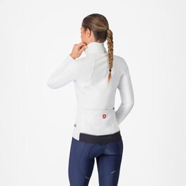 CASTELLI izolirana jakna - ESPRESSO AIR W - bijela