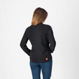 CASTELLI dukserica - CLASSICO W FLEECE - crna