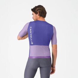 CASTELLI dres kratkih rukava - CORRETTO - ljubičasta