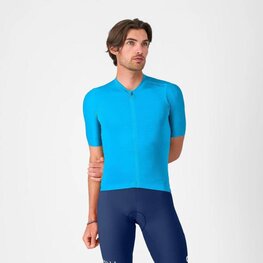 CASTELLI dres kratkih rukava - ESPRESSO 2 - svjetloplava