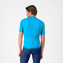 CASTELLI dres kratkih rukava - ESPRESSO 2 - svjetloplava