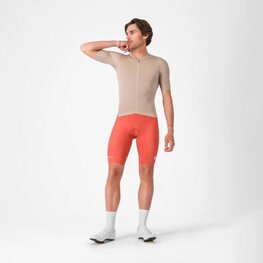 CASTELLI dres kratkih rukava - ESPRESSO 2 - bež