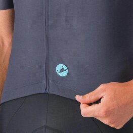 CASTELLI dres kratkih rukava - ENTRATA APEX - plava