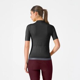 CASTELLI dres kratkih rukava - ESPRESSO 2 W - crna