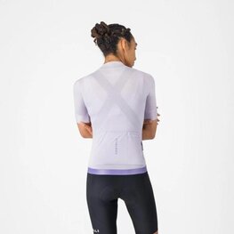 CASTELLI dres kratkih rukava - ESPRESSO 2 W - ljubičasta