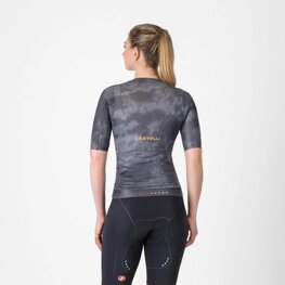 CASTELLI dres kratkih rukava - RACE 8S W - siva