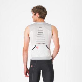 CASTELLI dres bez rukava - FREE SPEED 3 TOP - bijela