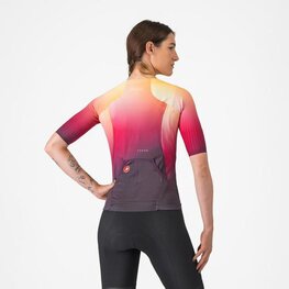 CASTELLI dres kratkih rukava - FREE SPEED 3 W RACE TOP - višebojna
