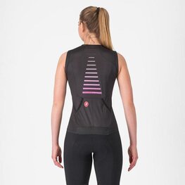 CASTELLI dres bez rukava - FREE SPEED 3 W TOP - crna