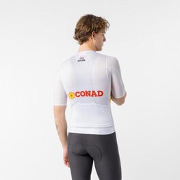 CASTELLI dres kratkih rukava - GIRO109 RACE 8S - bijela