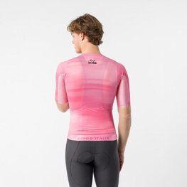 CASTELLI dres kratkih rukava - GIRO109 RACE 8S - ružičasta