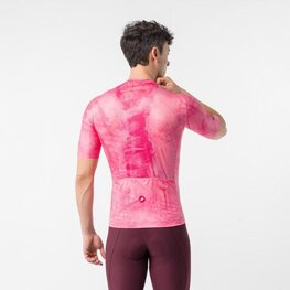 CASTELLI dres kratkih rukava - GIRO109 TROFEO - ružičasta