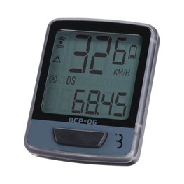 BBB biciklističko računalo - DASHBOARD - siva/crna