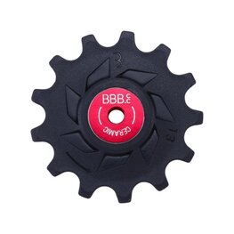 BBB koloturnice za mjenjač - ROLLERBOYS CERAMIC 13T - crvena/crna