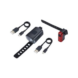 BBB set svjetala - STUD STRAP COMBO - crna