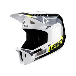 LEATT kaciga - MTB GRAVITY 2.0 - bijela/crna