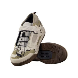 LEATT sprinterice - CLIP 4.0 - siva/smeđa