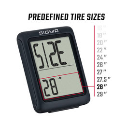 SIGMA SPORT tahometar - BC 5.0 ATS - crna