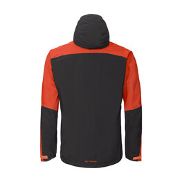 VAUDE vodootporna jakna - MOAB RAIN  - crvena/crna