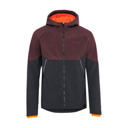 VAUDE jakna otporna na vjetar - QIMSA SOFTSHELL - bodro/crna