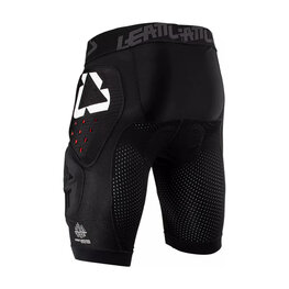LEATT gaće sa štitnicima - IMPACT SHORTS 3DF 4.0 - crna/bijela