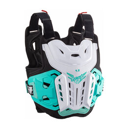 LEATT štitnik za leđa i prsa - CHEST PROTECTOR 4.5 WOMEN - crna/bijela/zelena