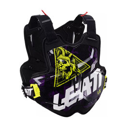 LEATT štitnik za leđa i prsa - CHEST PROTECTOR 1.5 TORQUE - crna/žuta/bijela