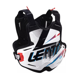 LEATT štitnik za leđa i prsa - CHEST PROTECTOR 1.5 TORQUE - crna/bijela