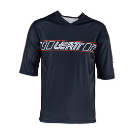 LEATT dres kratkih rukava - MTB ENDURO 3.0 - crna