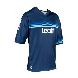 LEATT dres kratkih rukava - MTB ENDURO 3.0 - plava