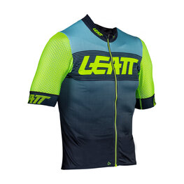 LEATT dres kratkih rukava - MTB ENDURANCE 6.0 - zelena/plava