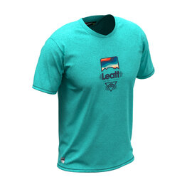 LEATT dres kratkih rukava - MTB ALLMOUNTAIN 2.0 JUNIOR - zelena