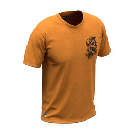 LEATT dres kratkih rukava - MTB ALLMOUNTAIN 2.0 JUNIOR - smeđa