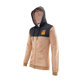 LEATT dukserica - PREMIUM - smeđa/crna