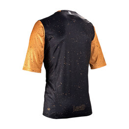 LEATT dres kratkih rukava - MTB ENDURO 3.0 - crna/smeđa