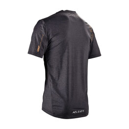 LEATT dres kratkih rukava - MTB TRAIL 1.0 X-FLOW - crna