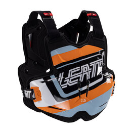 LEATT štitnik za leđa i prsa - CHEST PROTECTOR TORQUE 1.5 - crna/narančasta