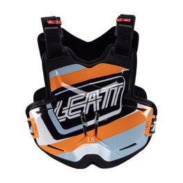 LEATT štitnik za leđa i prsa - CHEST PROTECTOR TORQUE 1.5 - crna/narančasta