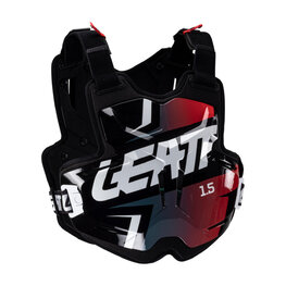 LEATT štitnik za leđa i prsa - CHEST PROTECTOR TORQUE 1.5 - crna/crvena