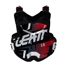 LEATT štitnik za leđa i prsa - CHEST PROTECTOR TORQUE 1.5 - crna/crvena