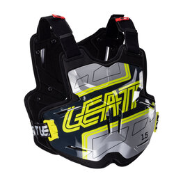 LEATT štitnik za leđa i prsa - CHEST PROTECTOR TORQUE 1.5 - crna/žuta