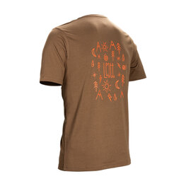 LEATT majica kratkih rukava - CORE - smeđa