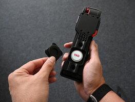 TRELOCK lokot za bicikl - TRIGO FS 380/85 + HOLDER X-PRESS - crna