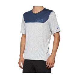 100% SPEEDLAB dres kratkih rukava - AIRMATIC - siva/plava