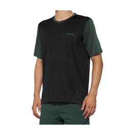 100% SPEEDLAB dres kratkih rukava - RIDECAMP - crna/zelena