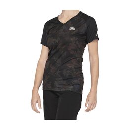 100% SPEEDLAB dres kratkih rukava - AIRMATIC W - crna/smeđa