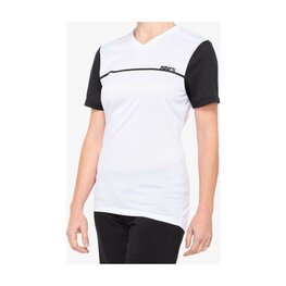 100% SPEEDLAB dres kratkih rukava - RIDECAMP W - bijela/crna