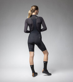 ALÉ kratke hlače s tregerima - PR-E MAGIC COLOUR - crna