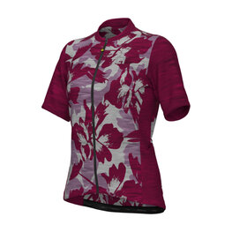 ALÉ dres kratkih rukava - OFF ROAD - GRAVEL SUNRISE - crvena