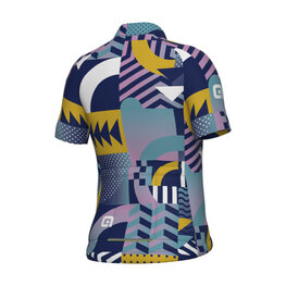 ALÉ dres kratkih rukava - KID GAMES - ružičasta/tirkizna/žuta